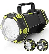 AlpsWolf Updated Camping Lantern Rechargeable, LED Flashlight Spotlight, 4800 Capacity Battery Po...