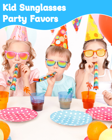 Kids Birthday Party Favor Sunglasses