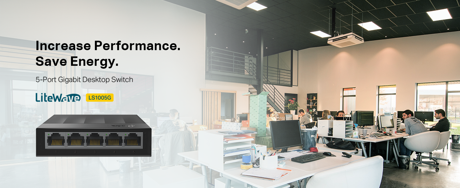 5 port switch header