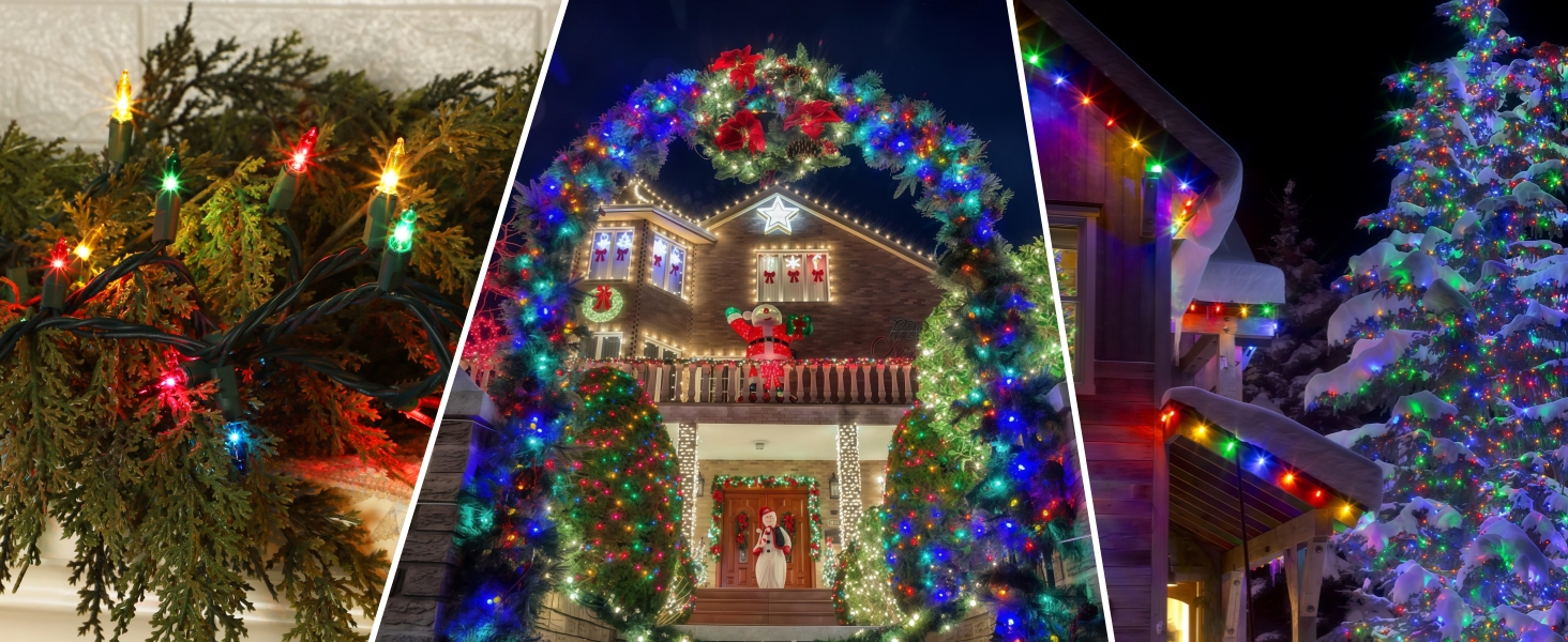 Festive Colorful Glow