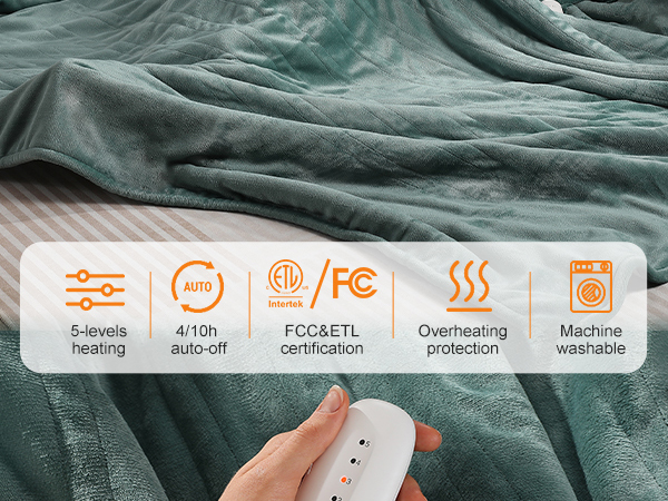 electric blanket queen