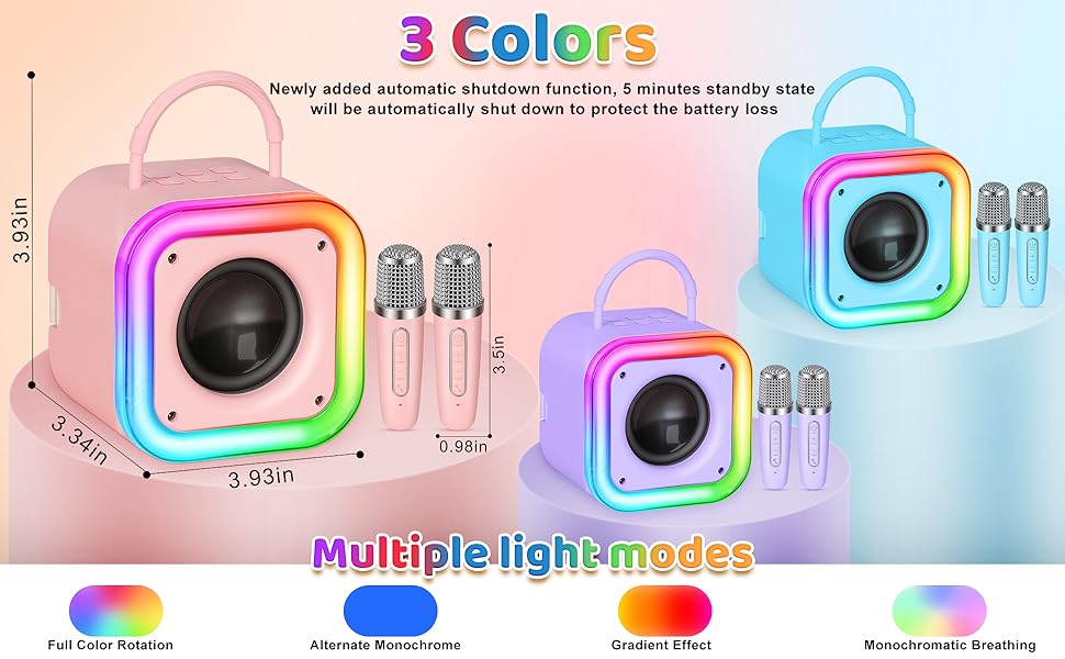 Mini Karaoke Machine for Kids