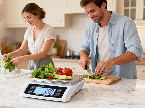 large digital kitchen scale