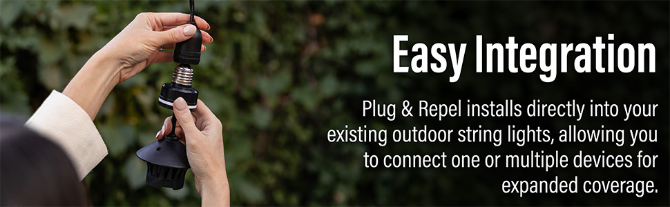 plug and repel - easy integration