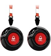 WiFi Alert Button for Seniors at Home Wireless Call Button Emergency Button for Elderly Call Bell...