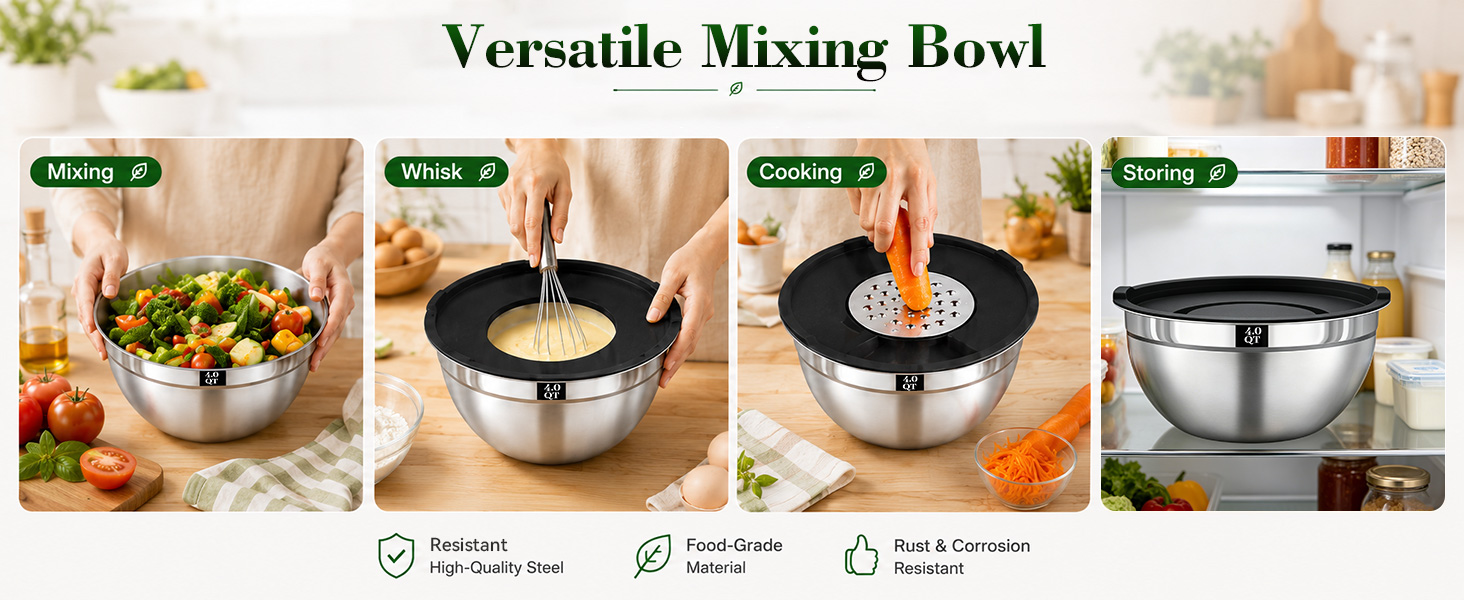 mixing bowls