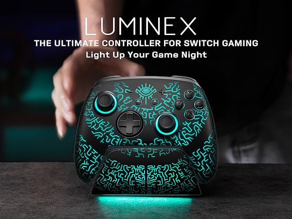 switch controller with charging dock