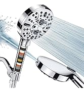 Cobbe Handheld Shower Head with Filter, High Pressure 9 Spray Mode Showerhead Built-in Power Wash...