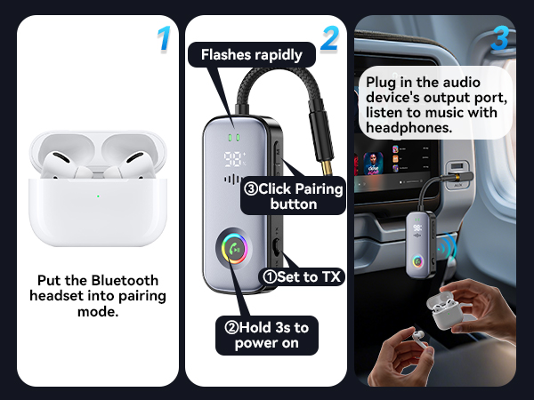 bluetooth adapter for airplane