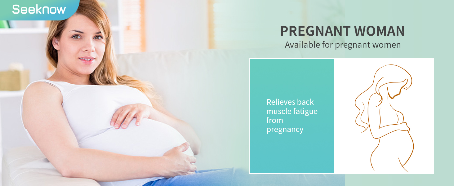 Pregnant Woman chair support for lower back pain