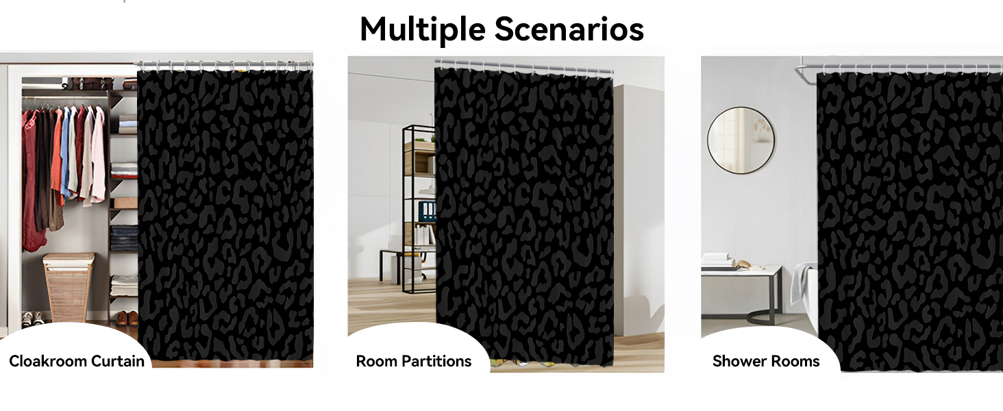 shower curtain set with rugs