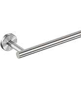 FORIOUS Towel Bar Wall Mounted, 24 Inch Stainless Steel Towel Racks for Bathroom, Includes Wall M...