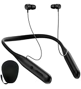 ZXQ Neckband Bluetooth Headphones,100 Hours Long Playtime Wireless Earphone, Around The Neck Wire...