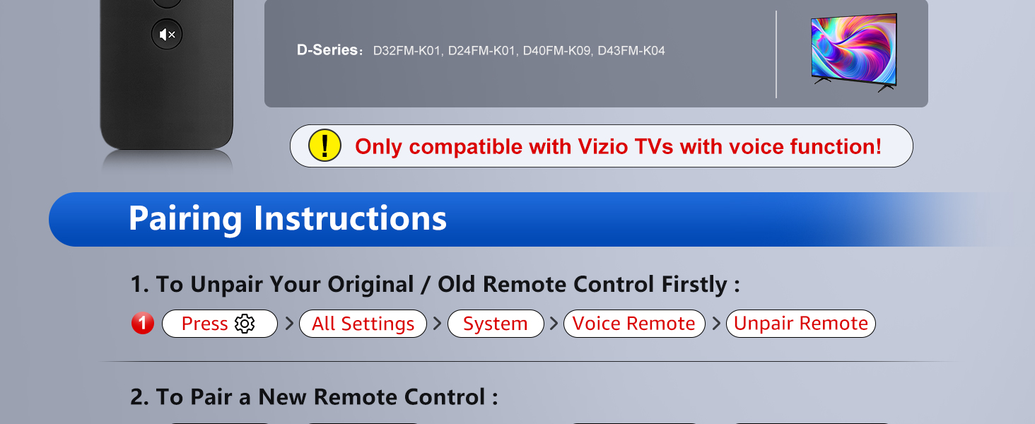 vizio smart tv remote