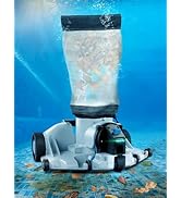 Automatic Leaf Robotic Pool Vacuum Cleaner Heavy-Duty Pool Opening Heavy Debris 360° Ultra-Wide S...