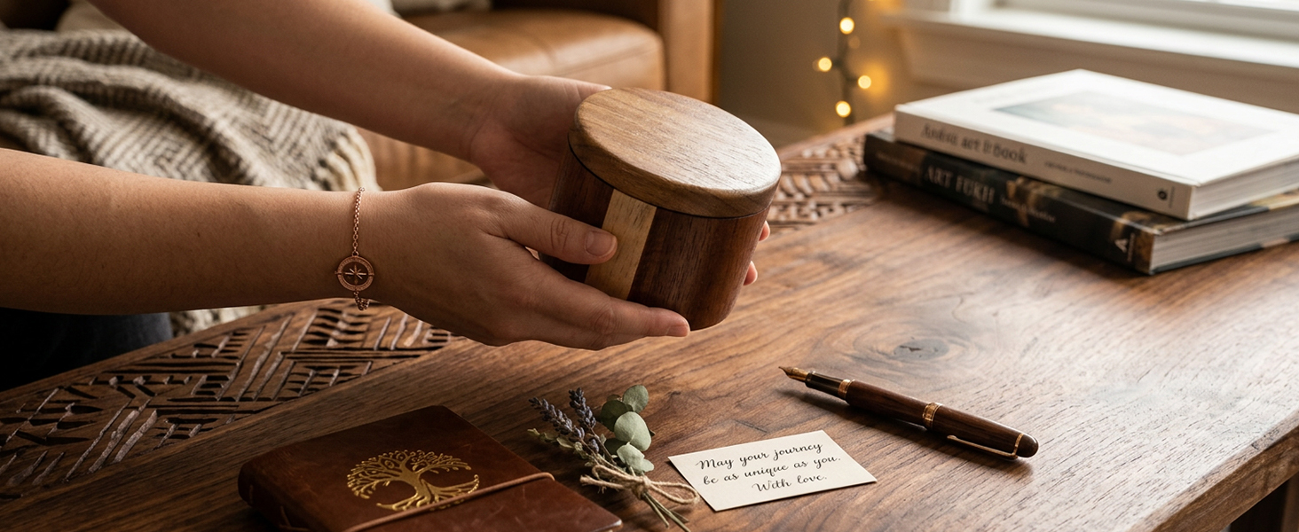wood salt cellar