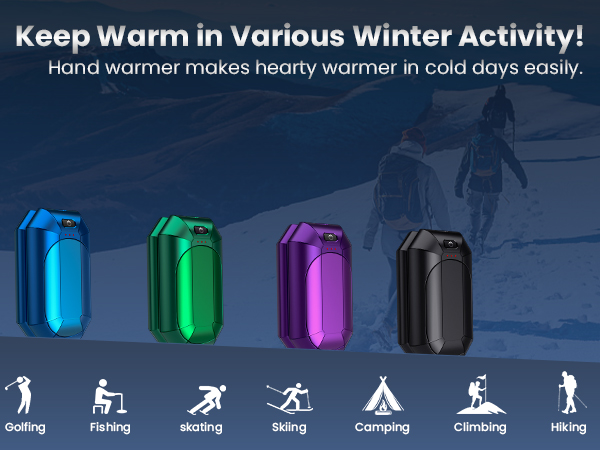 various hand warmers