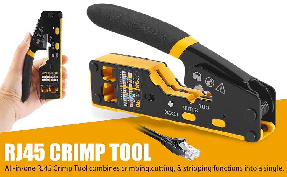 TRUTOPWAY RJ45 Crimp Tool