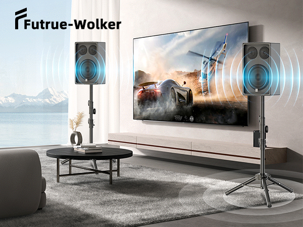  tripod speaker stands pair