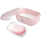 PEISAINOX Travel Soap Case, Leakproof Soap Container with Lid, Portable Bar Soap Holder for Trave...