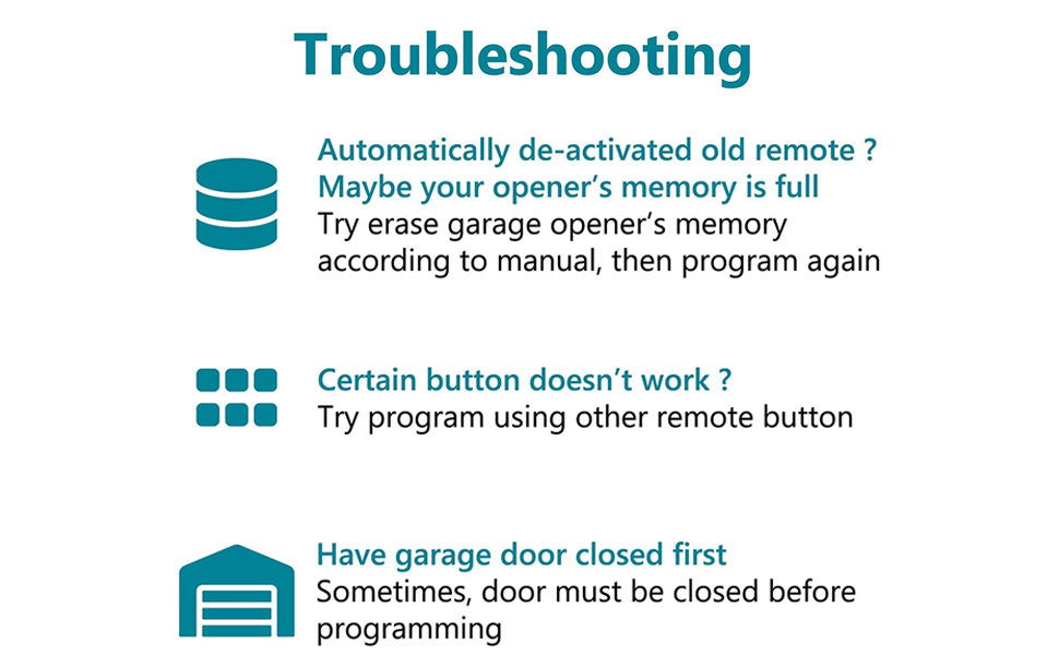 garage door opener remote