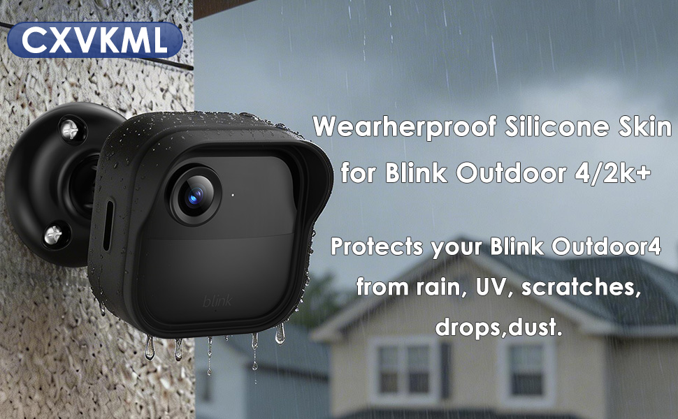 Weatherproof Silicone Skin for Blink Outdoor 4/2K+