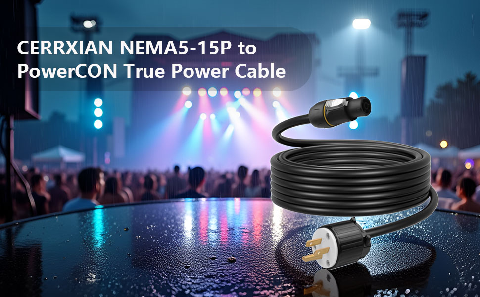 Stage Light Power Cable