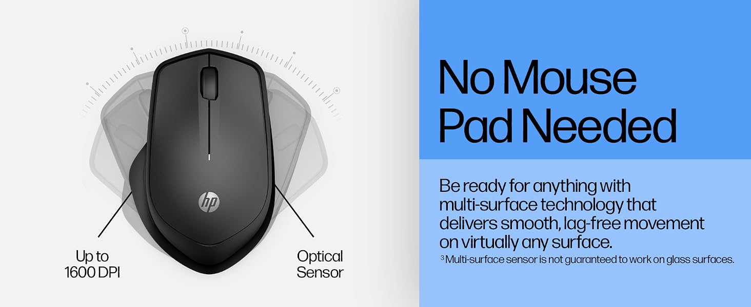 hewlett-packard hp-mouse pc quite-click noise-less portable travel-sized black small