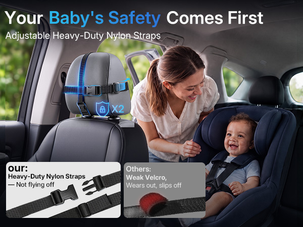 baby car camera for 2 kids