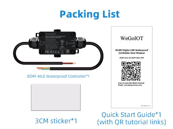 Waterproof ESP32 WLED Controller