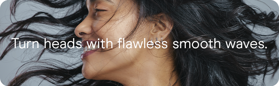 Conair double ceramic- turn heads with flawless smooth waves