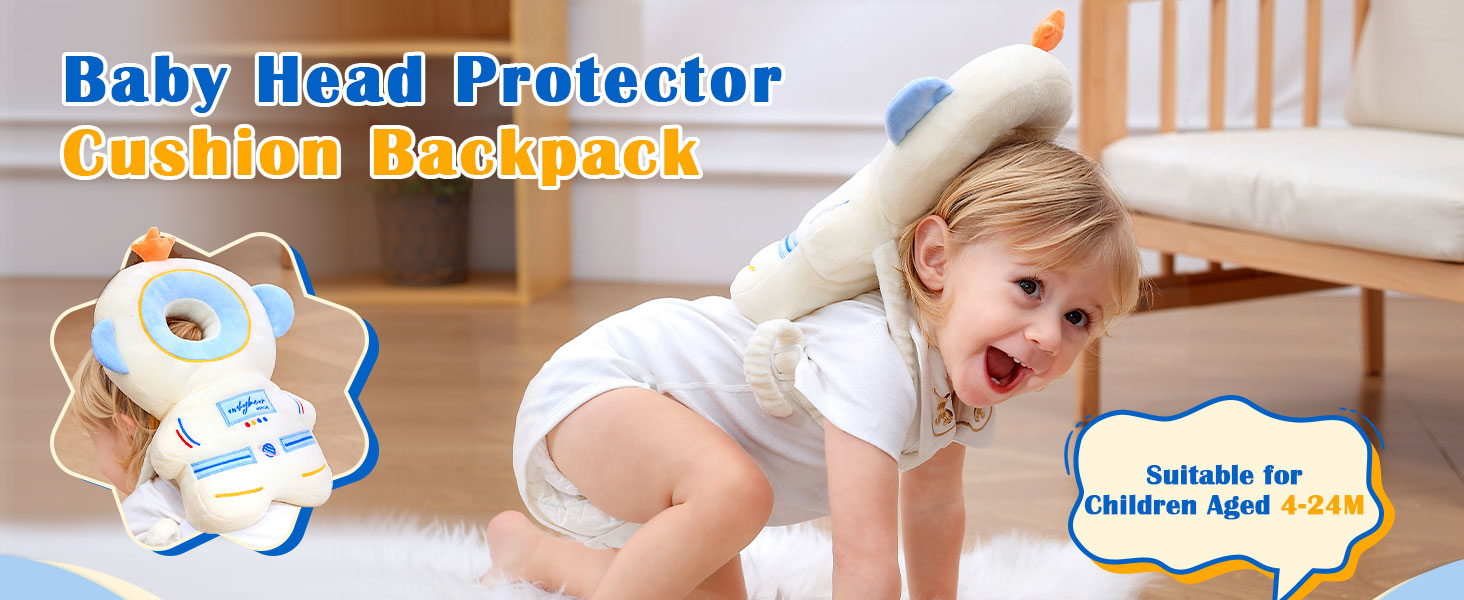 Baby Head Protector Cushion Backpack