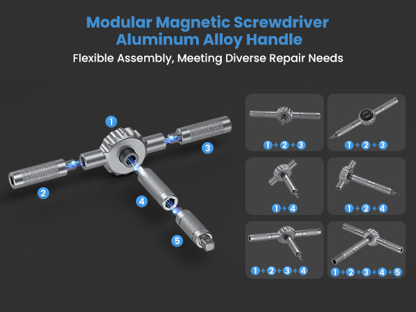 69 in 1 Magnetic Ratchet Screwdriver Set