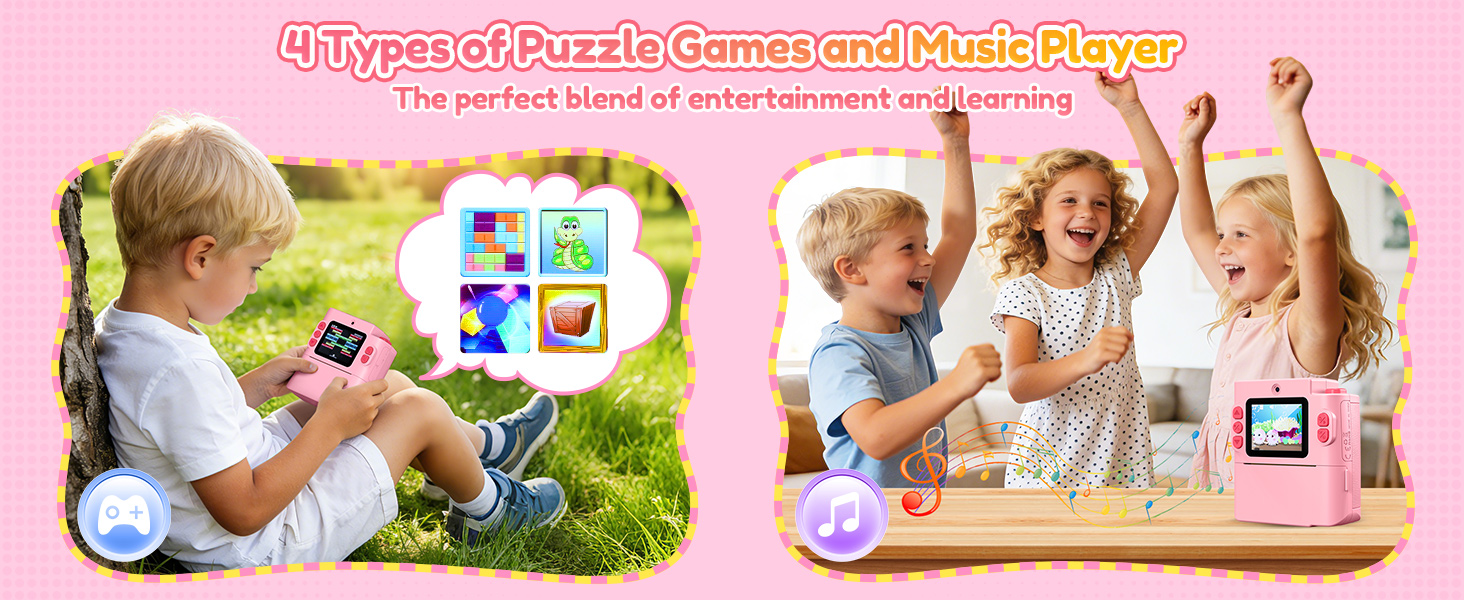 kids camera instant print