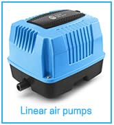 Septic air pump fish air pump