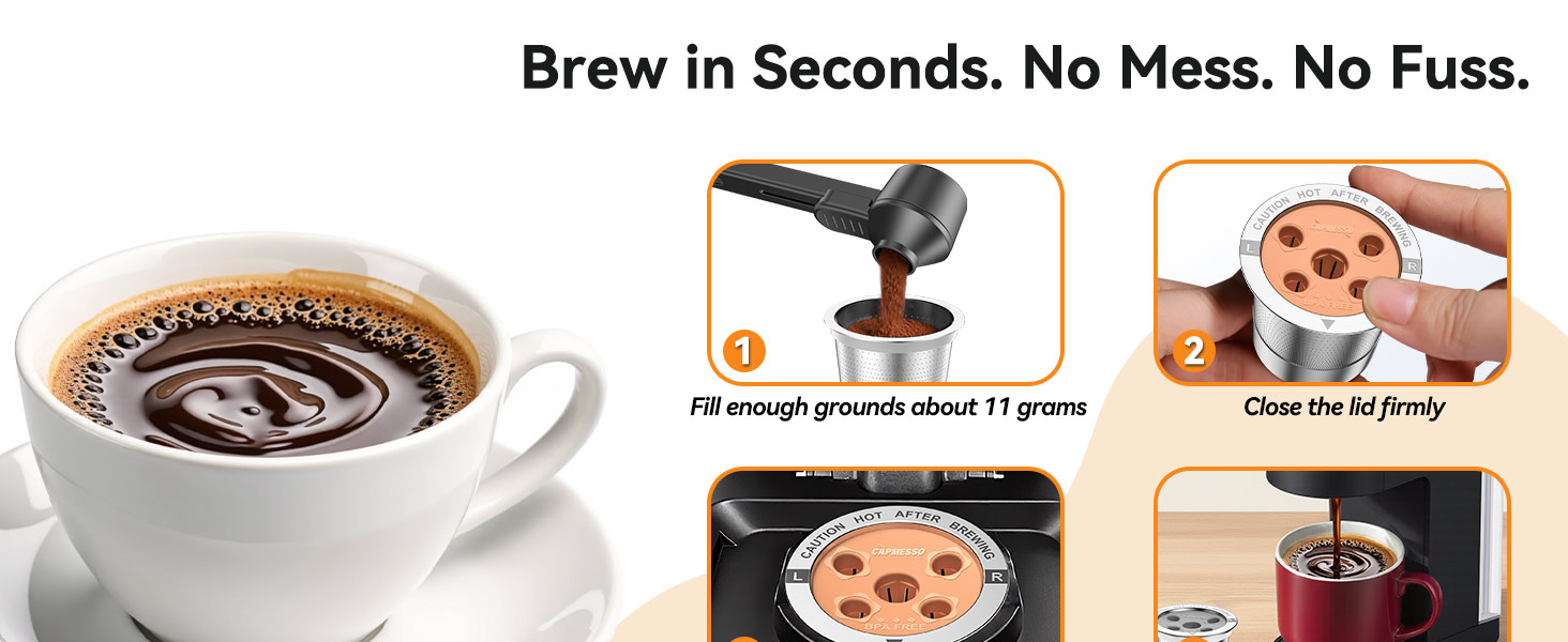 k cup reusable coffee pods