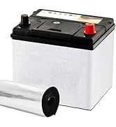 Aggsound Anti-Static Car Battery Insulation Kit 40"*7"-Heat Shield Fiberglass Self-Adhesive Blank...