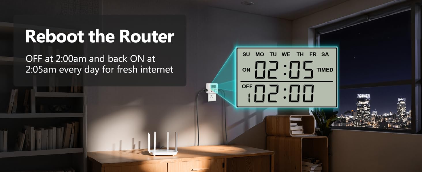 Reboot the Router