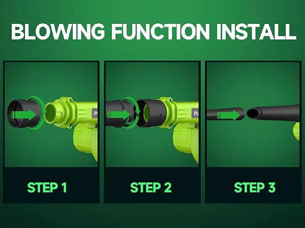 BLOWING FUNCTION INSTALL