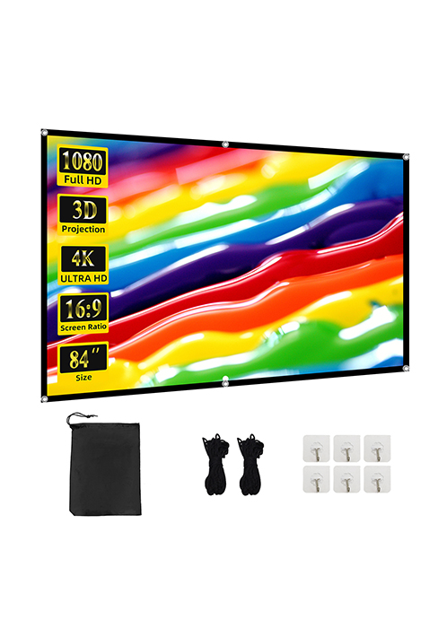84 inch projector screen