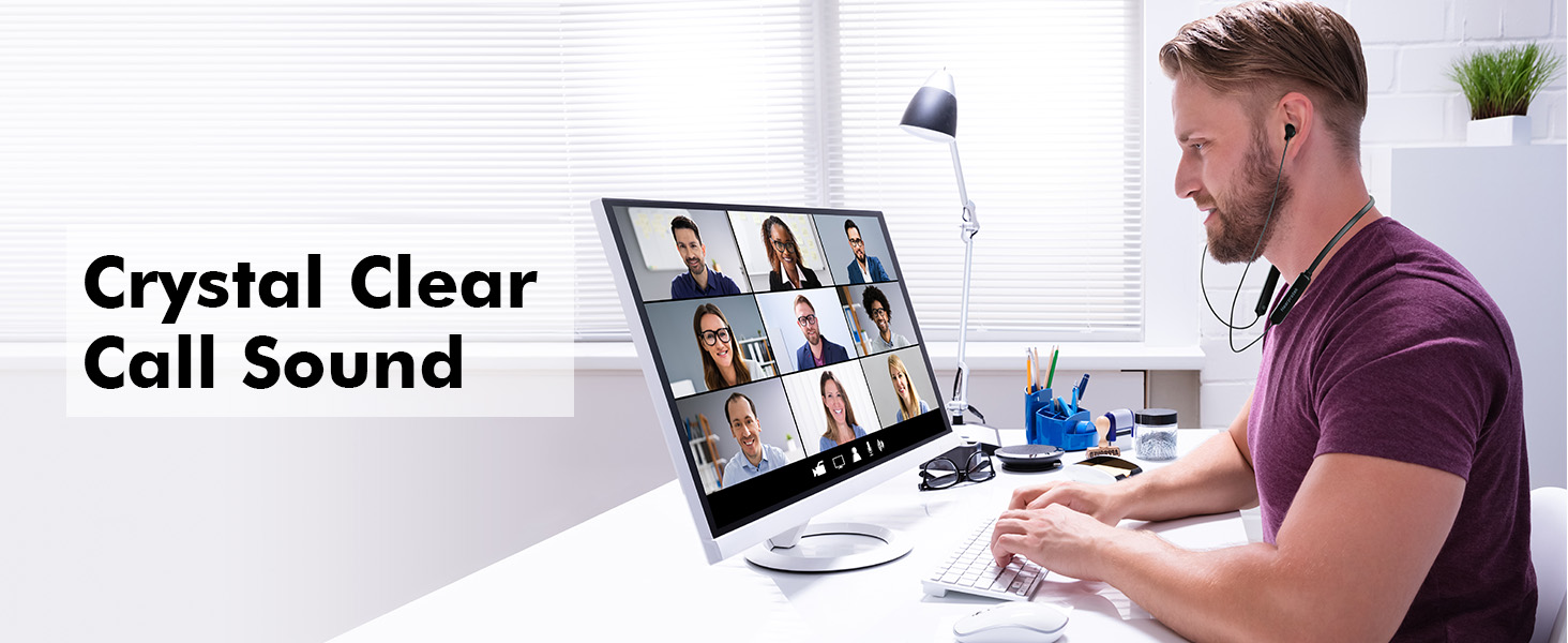 Advanced Bluetooth V5.2 Connectivity Headphone for Work