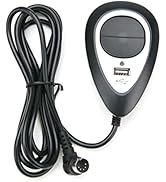 Okin Recliner Replacement Parts, 2 Button Hand Control Handset 5 pin Plug with USB, Green LED Lig...
