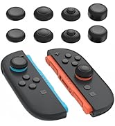 PlayVital 8-in-1 Pro Thumb Grips for Nintendo Switch 2 | 4 Heights(5-10mm) Joystick Caps for FPS/...