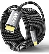 UANTIN USB C to HDMI Cable 10Ft | 4K High-Speed USB 3.1 Type-C to HDMI 2.0 Cord [Thunderbolt 3/4 ...