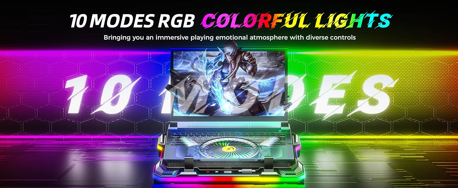 10 RGB Lighting Modes