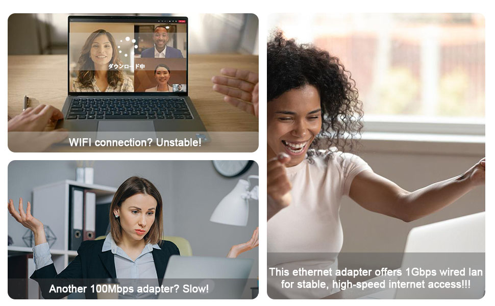 USB C to Ethernet Adapter