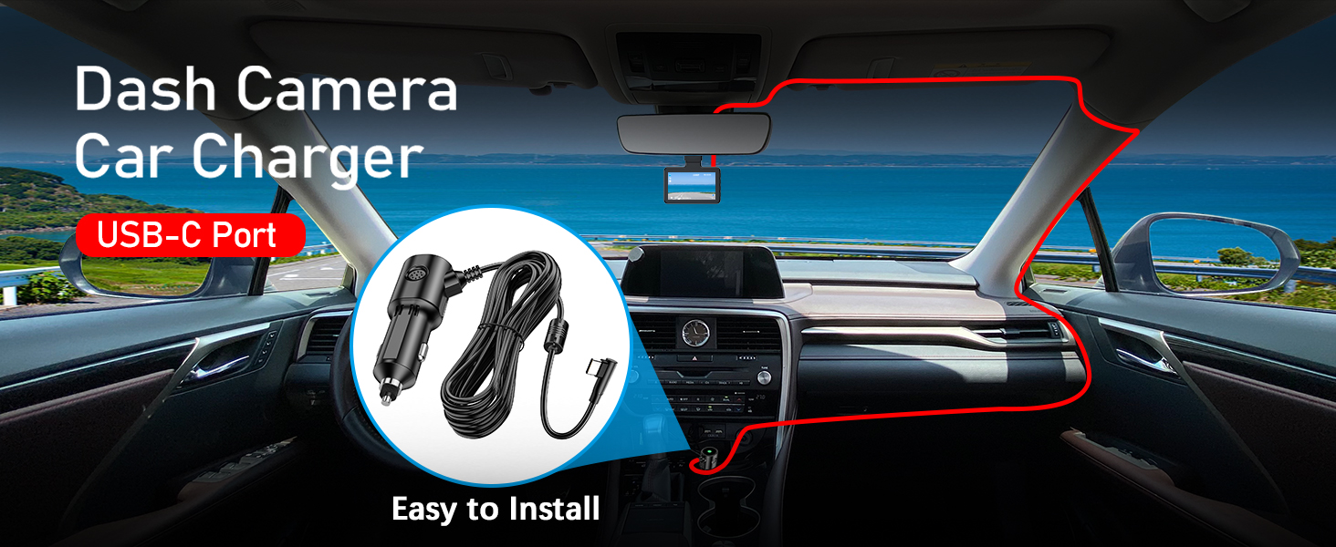 Dash Camera Car Charger