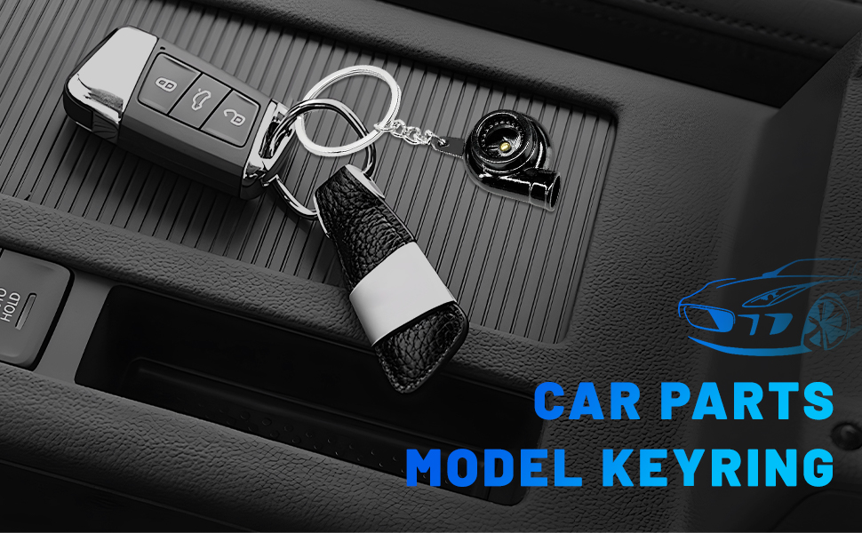 This model key chain set is unique and fashionable.