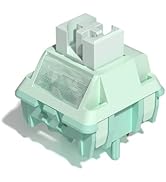 Womier Keyboard Switches 42gf Lubed Linear Switch, Full POM Materials, 22mm Long Spring, 5 Pin Cr...