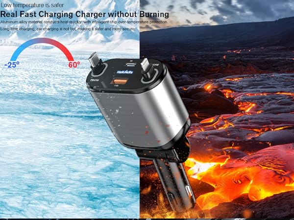 retractable car charger
